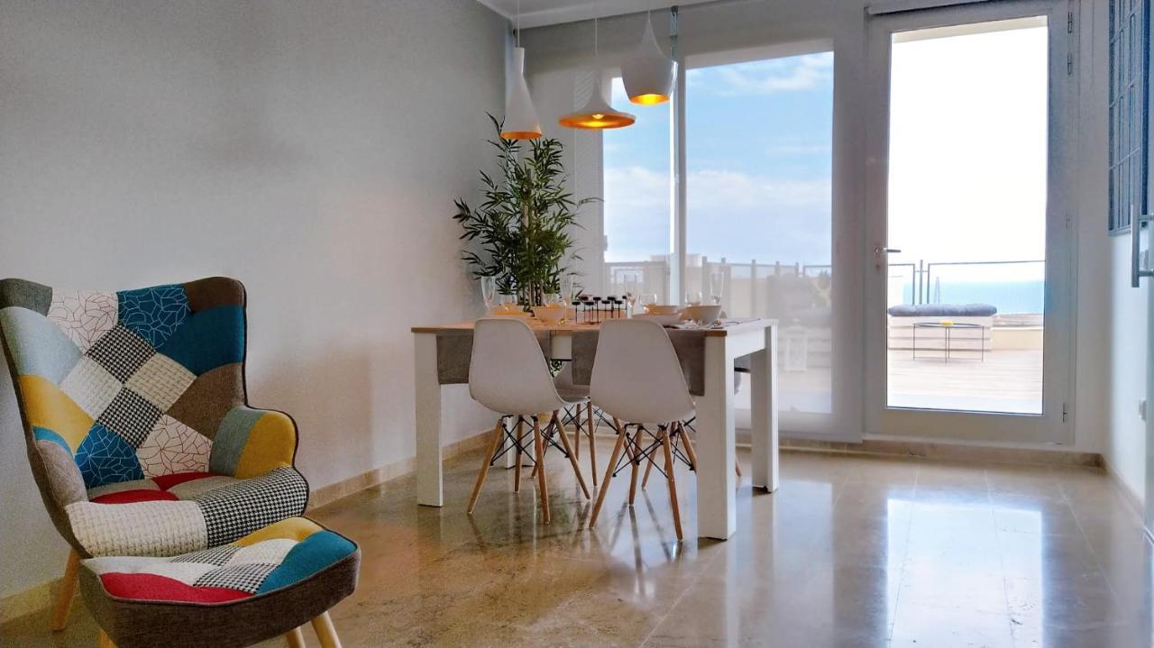 Villa Casa La Xiqueta Playa,160M2,Vistas Al Mar+Wifi Peñíscola Esterno foto